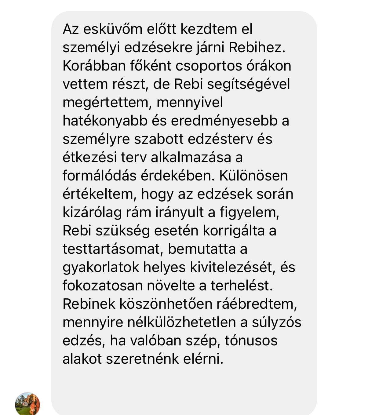 Kliensvisszajelzés 1